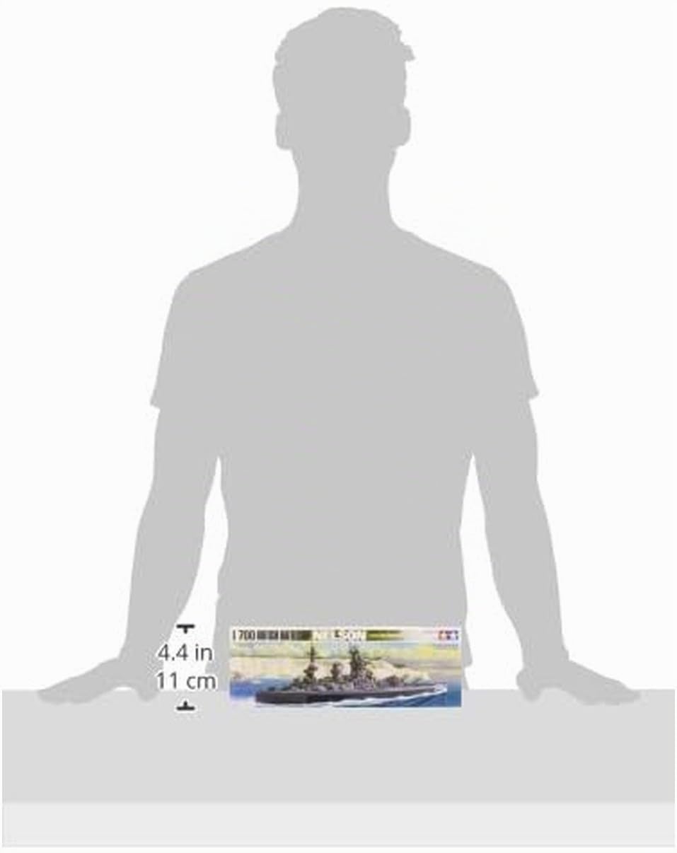 tamiya-1-700-water-line-hms-nelson-schlachtschiff-bausatz-grau image 5