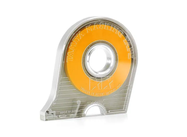 tamiya-300087030-masking-tape-abroller-6mmx18m-gelb-1-pack image 1