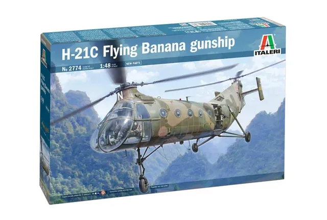 italeri-h-21c-flying-banana-gunship-hubschrauber-1-48 image 1