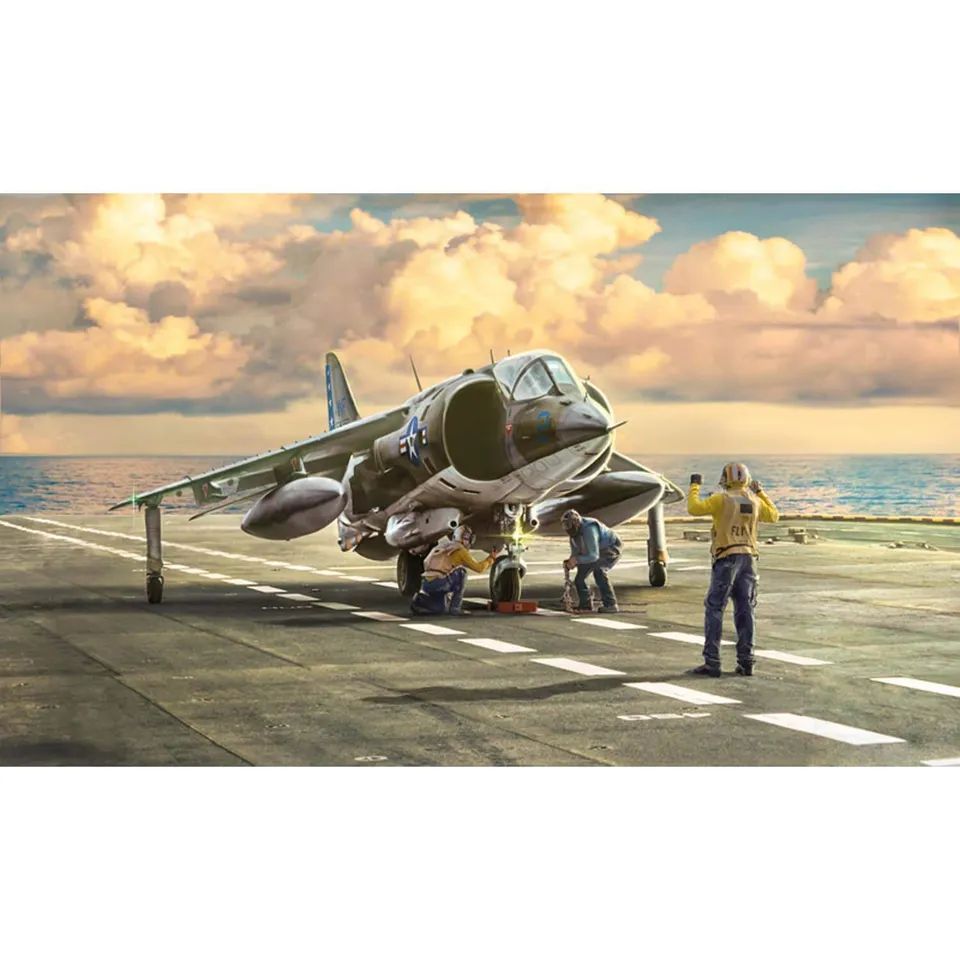 italeri-aircraft-av-8a-harrier-1410s-modellbausatz-1-72-unlackiert image 1