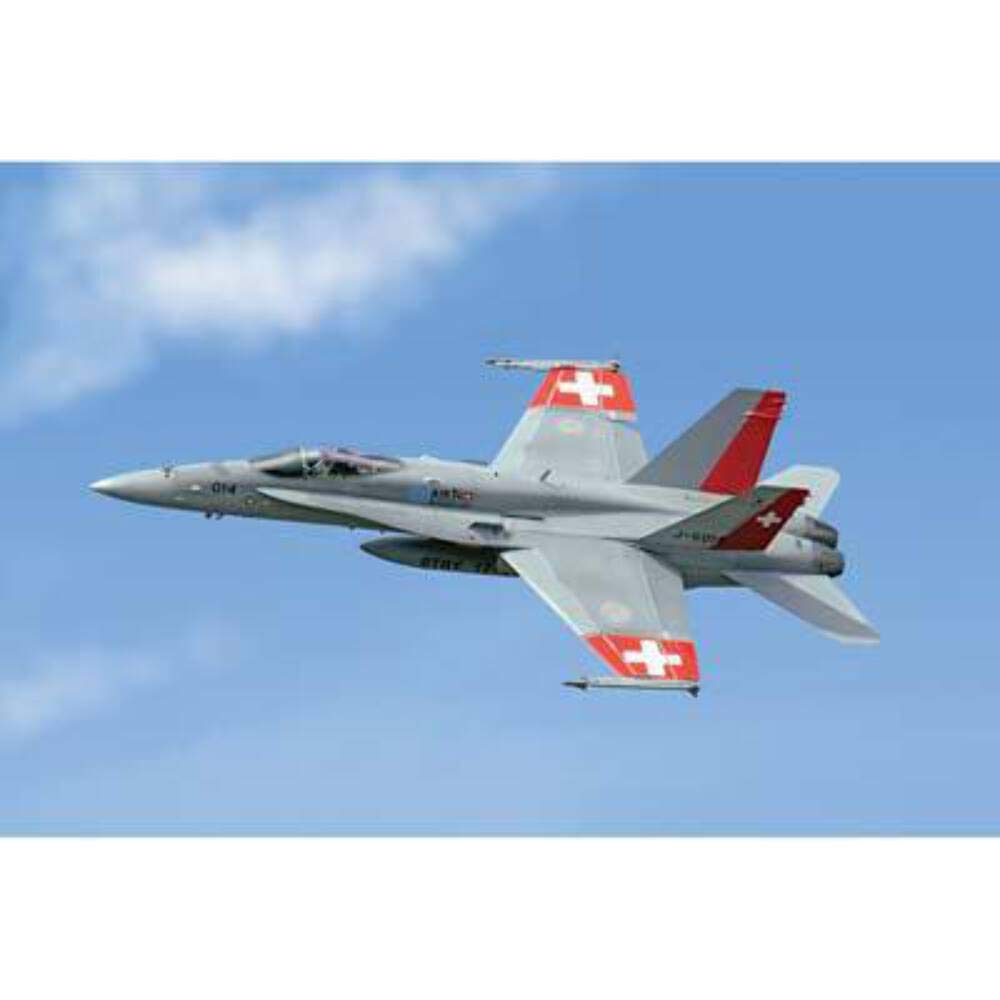 italeri-1385-f-a-18-swiss-air-force-flugzeug-bausatz-1-72 image 1