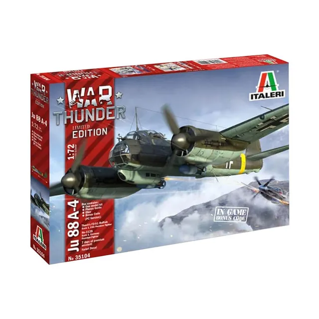 italeri-35104-junkers-ju-88-war-thunder-bausatz-1-72 image 1