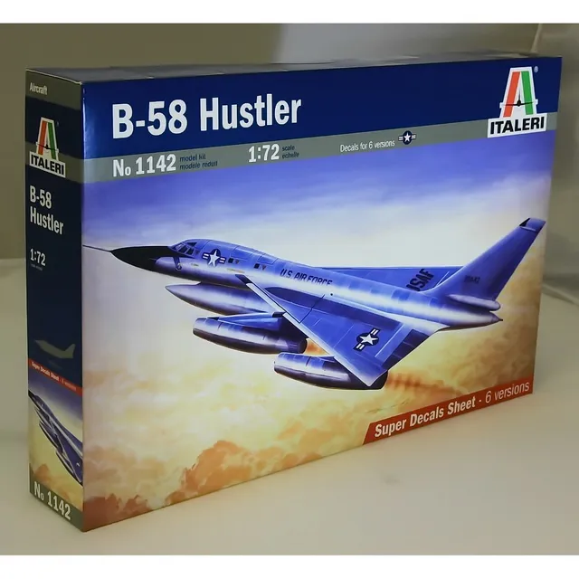 italeri-aircraft-b-58-hustler-1-72-flugzeugmodell-1142 image 1