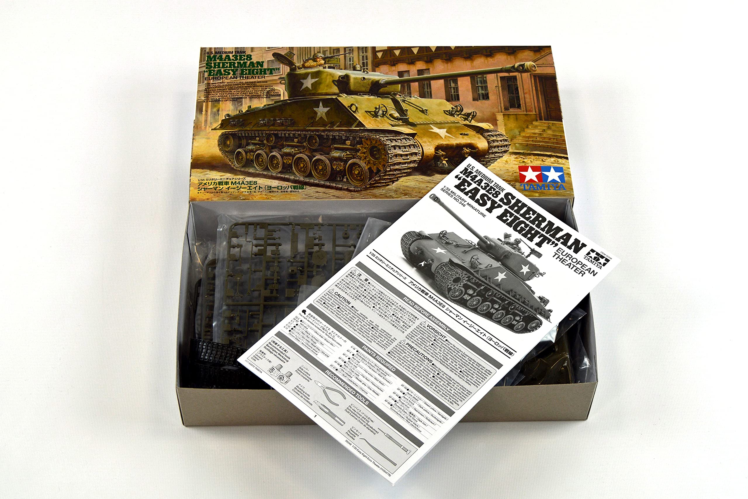tamiya-35346-m4a3e8-sherman-easy-eight-panzer-1-35 image 2