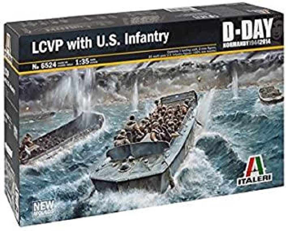 italeri-6524-lcvp-modellbausatz-1-35-us-infanterie image 1