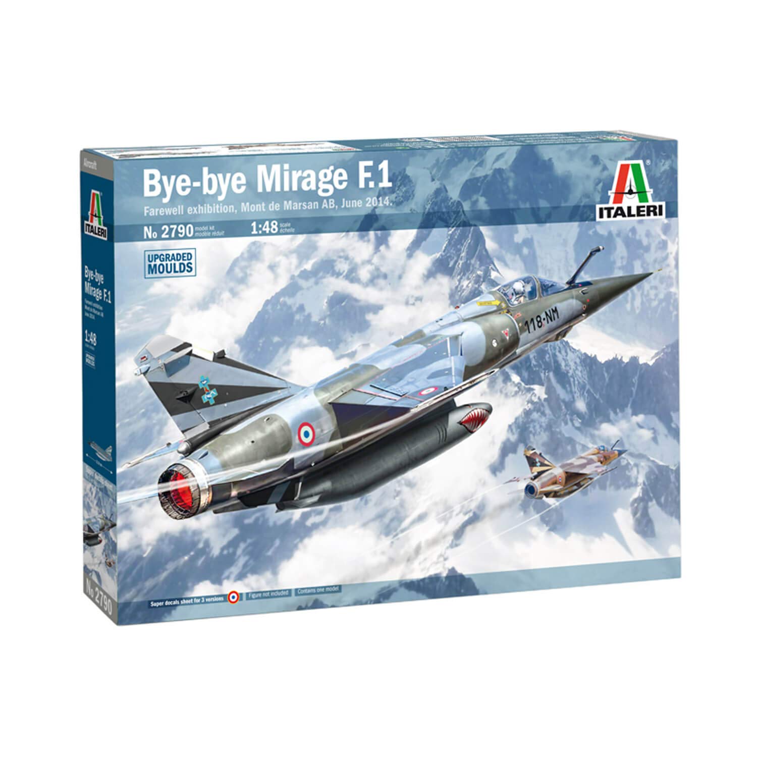 italeri-bye-bye-mirage-f-1-1-48-flugzeug-bausatz-jet image 2
