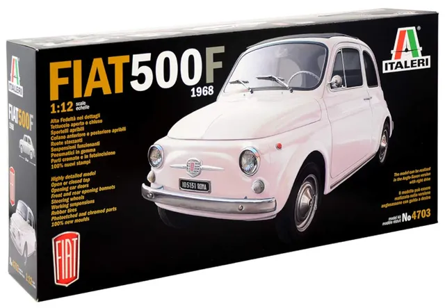 italeri-fiat-500f-1968-automodell-1-12-bausatz-4703 image 1