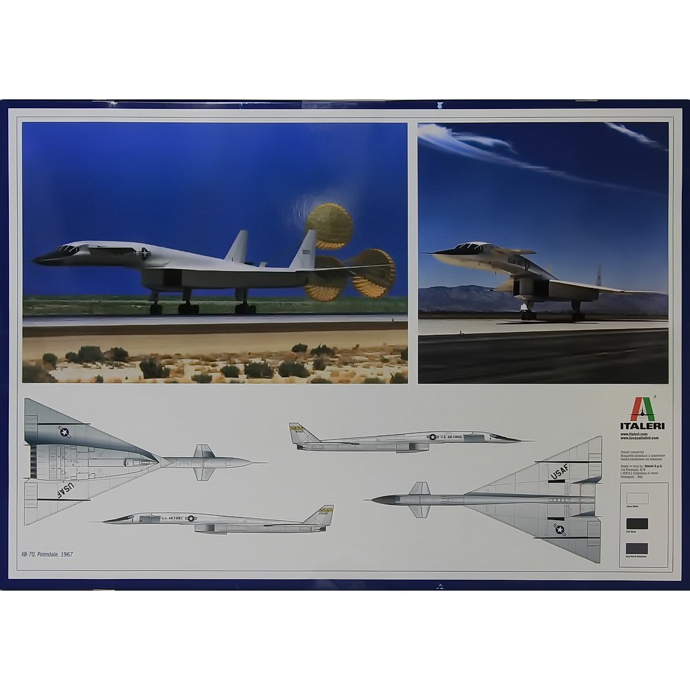 italeri-1282-xb-70-valkyrie-1-72-flugzeug-modellbausatz-silber image 3