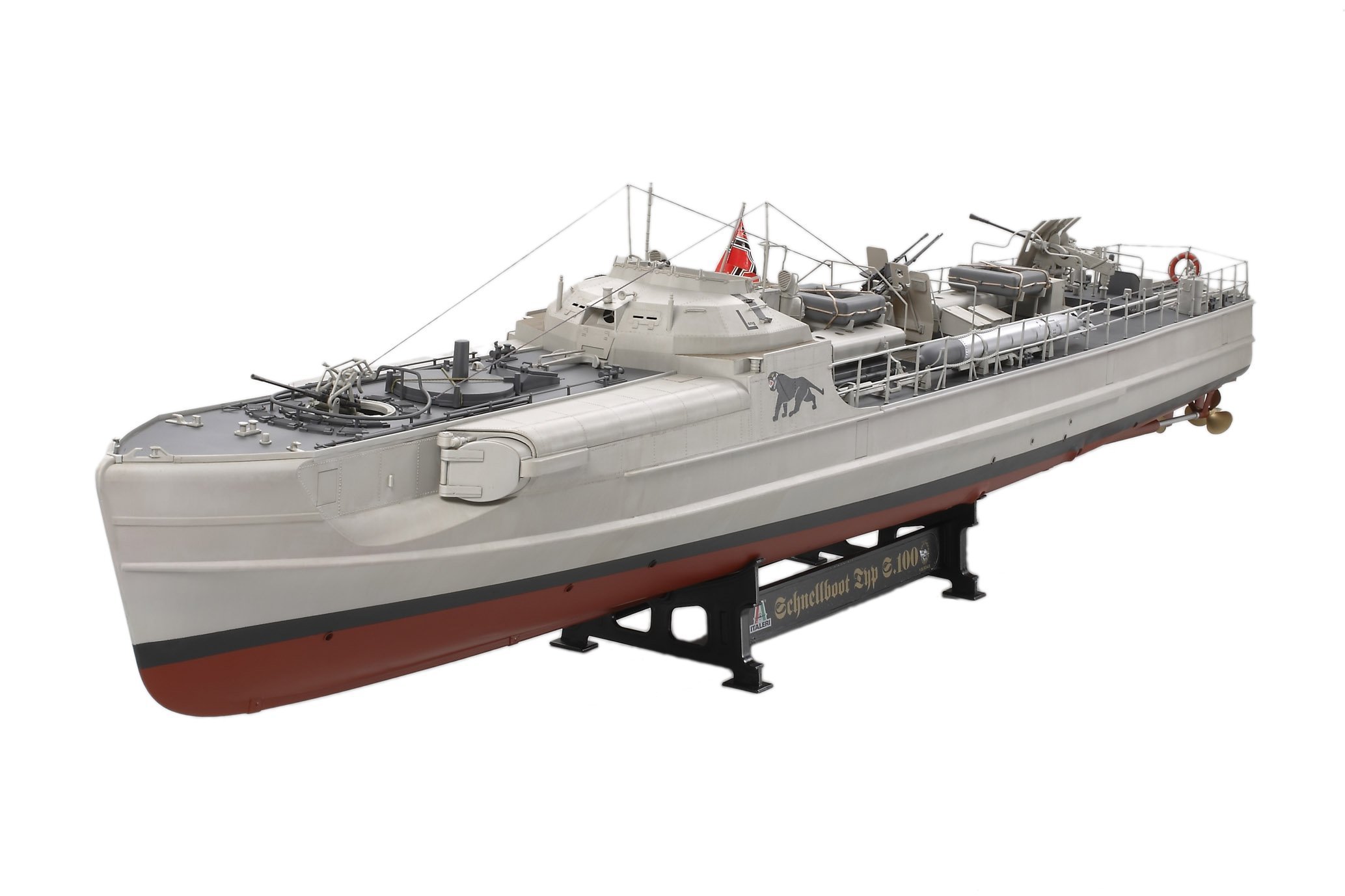 italeri-ships-schnellboot-s-100-1-35-schiffsmodell-prm-edition image 1