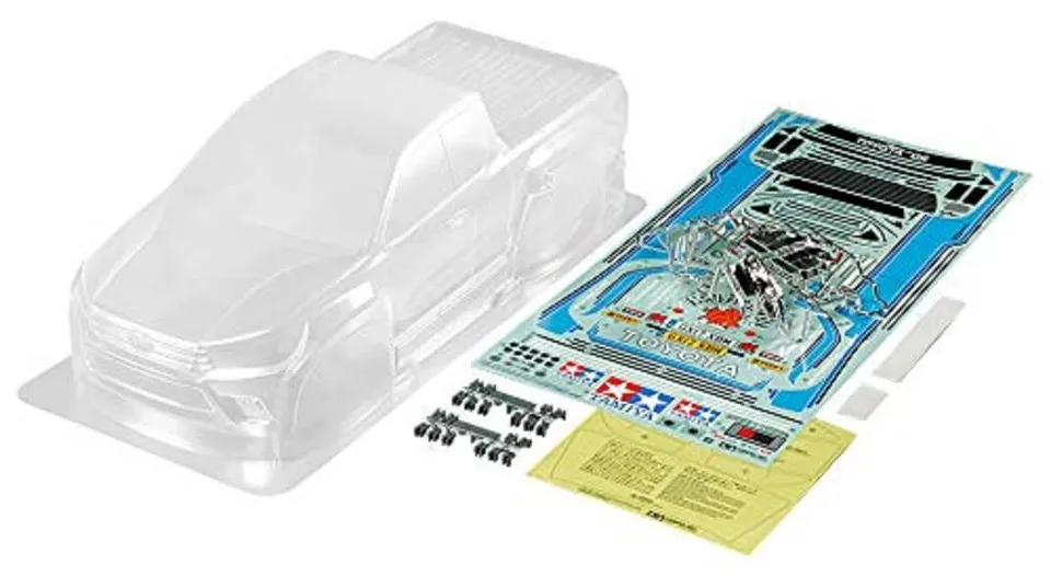 tamiya-toyota-hilux-extra-cab-karosserie-cc-01-51611 image 1