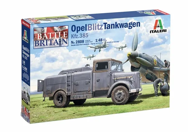 italeri-sd-kfz-385-tankwagen-1-48-milit-rfahrzeug-bausatz image 1