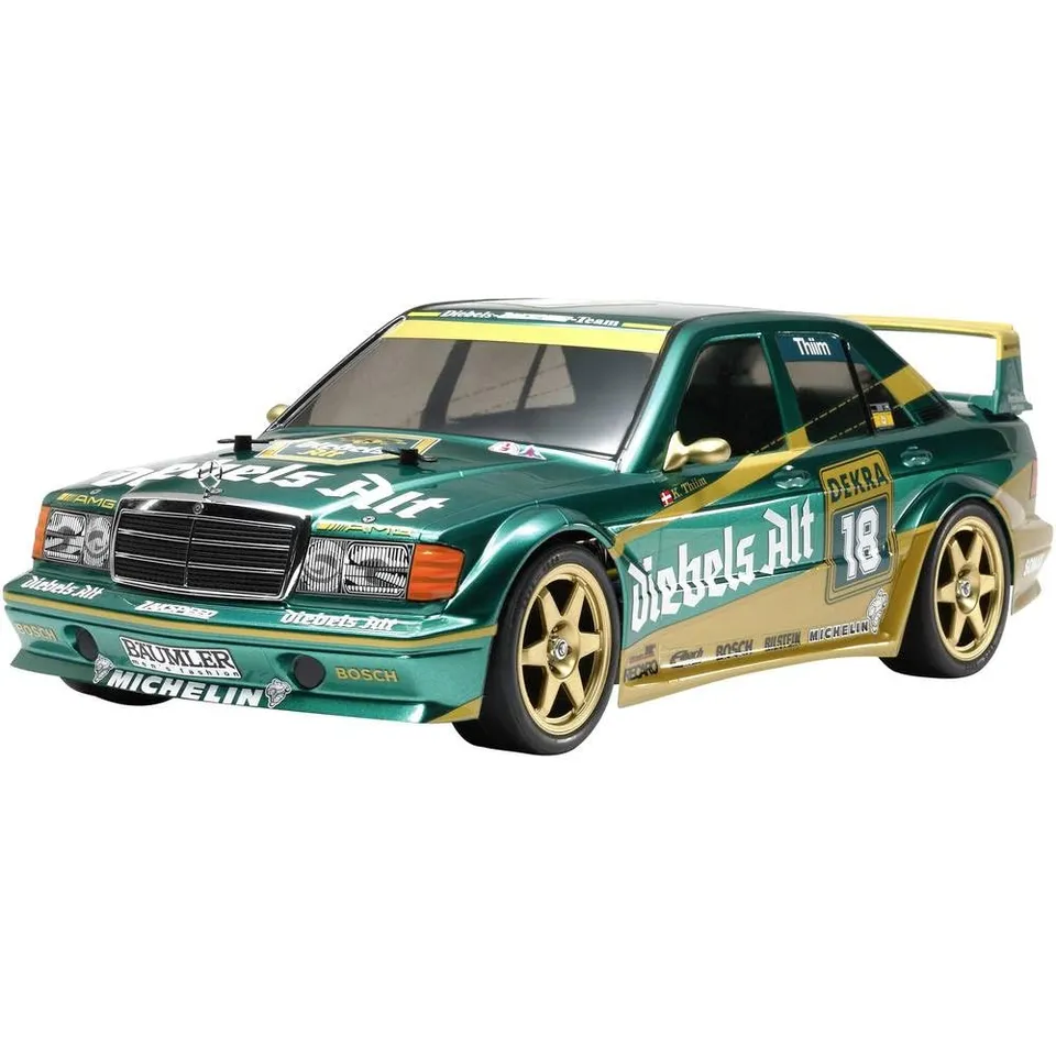 tamiya-58638-mb-190e-zakspeed-tt-01e-rc-auto-1-10-gr-n image 1