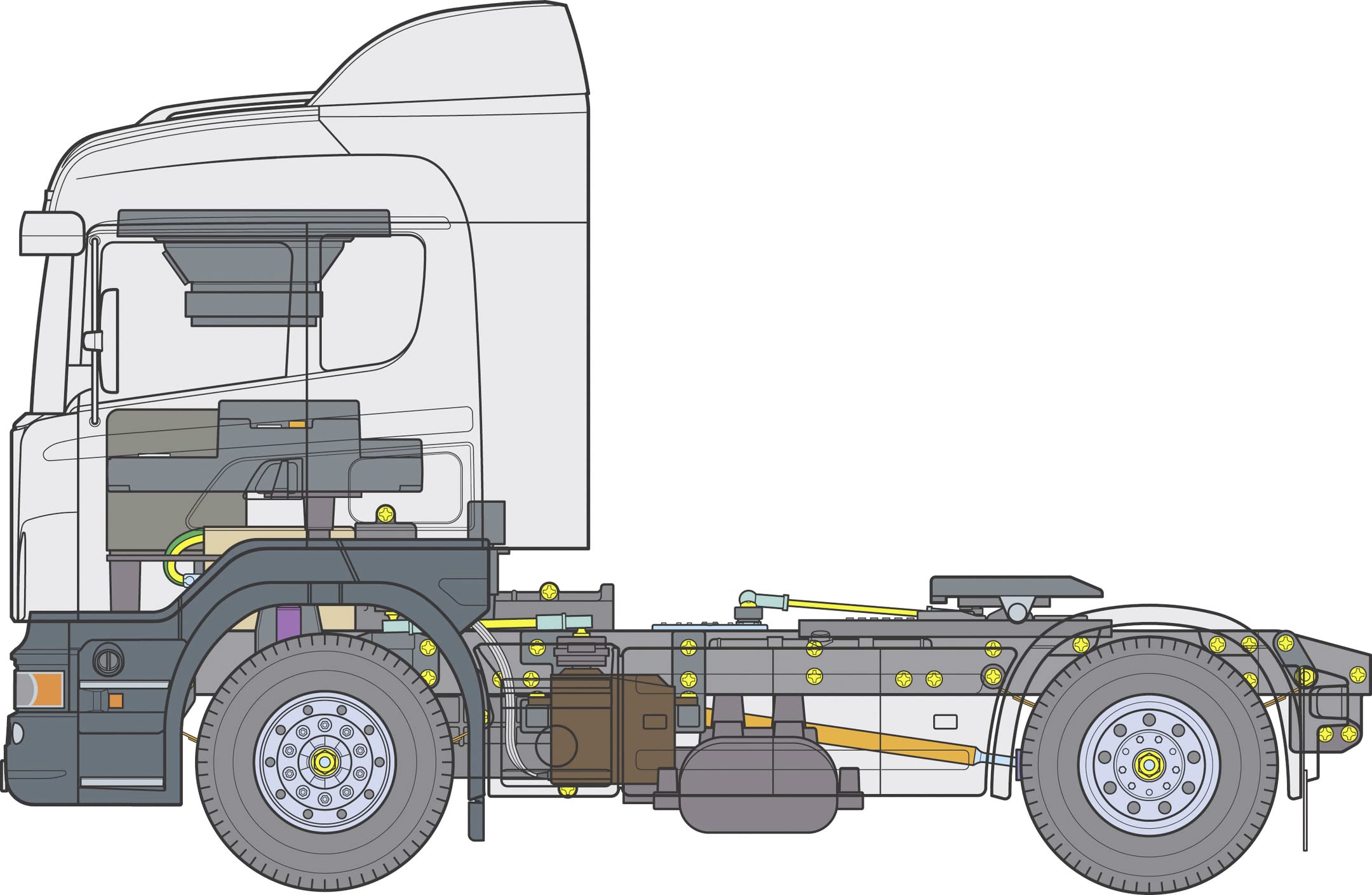 tamiya-scania-r470-highline-rc-truck-bausatz-1-14-4x2 image 5