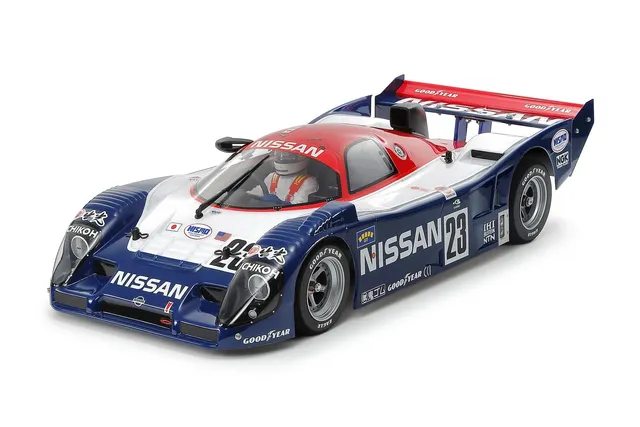 tamiya-47531-nissan-r91cp-1-10-rc-auto-bausatz-gruppe-c image 1