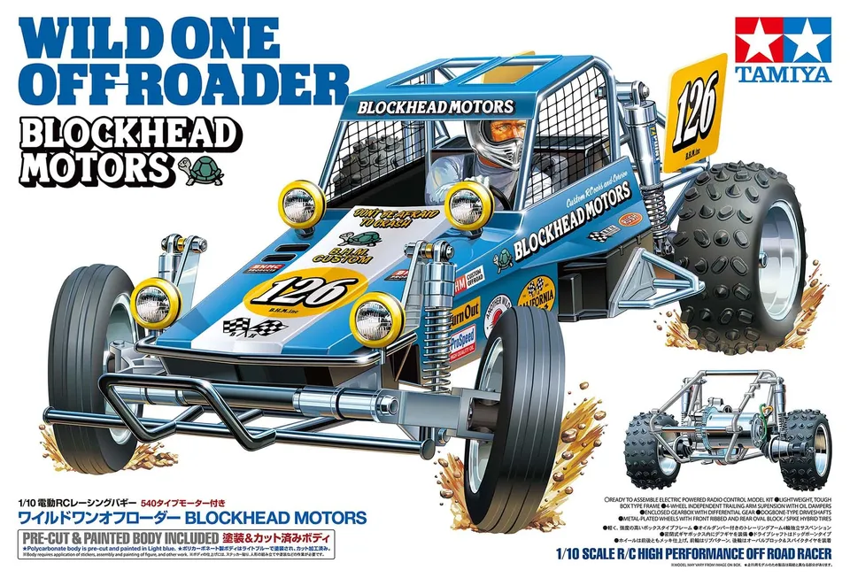 tamiya-wild-one-blockhead-motors-58695-rc-buggy-1-10 image 1