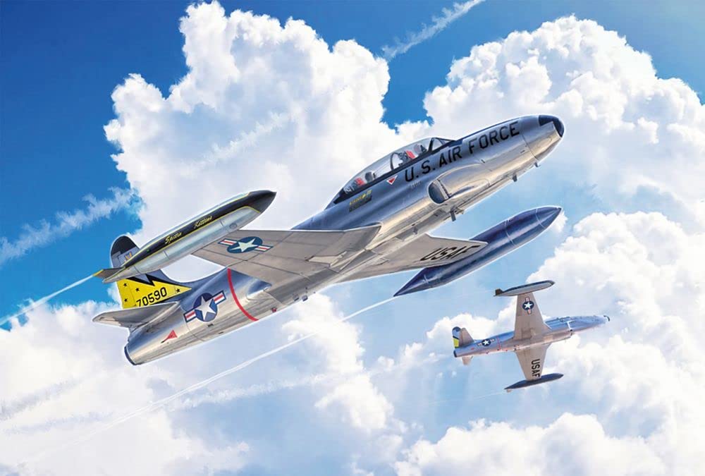 italeri-t-33a-shooting-star-flugzeug-modellbausatz-1-72 image 2