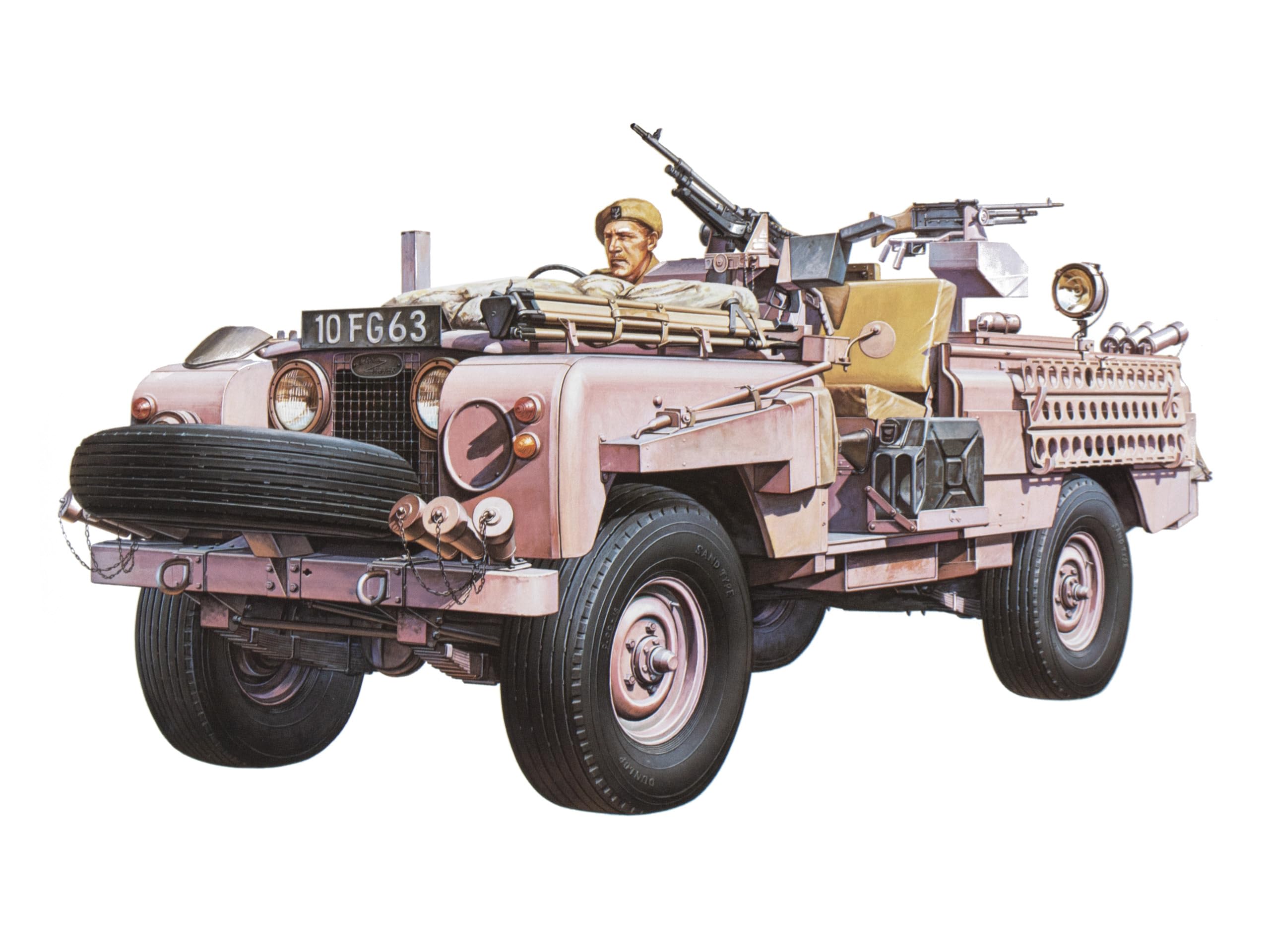 tamiya-sas-land-rover-pink-panther-modellbausatz-1-35-136-teile image 8