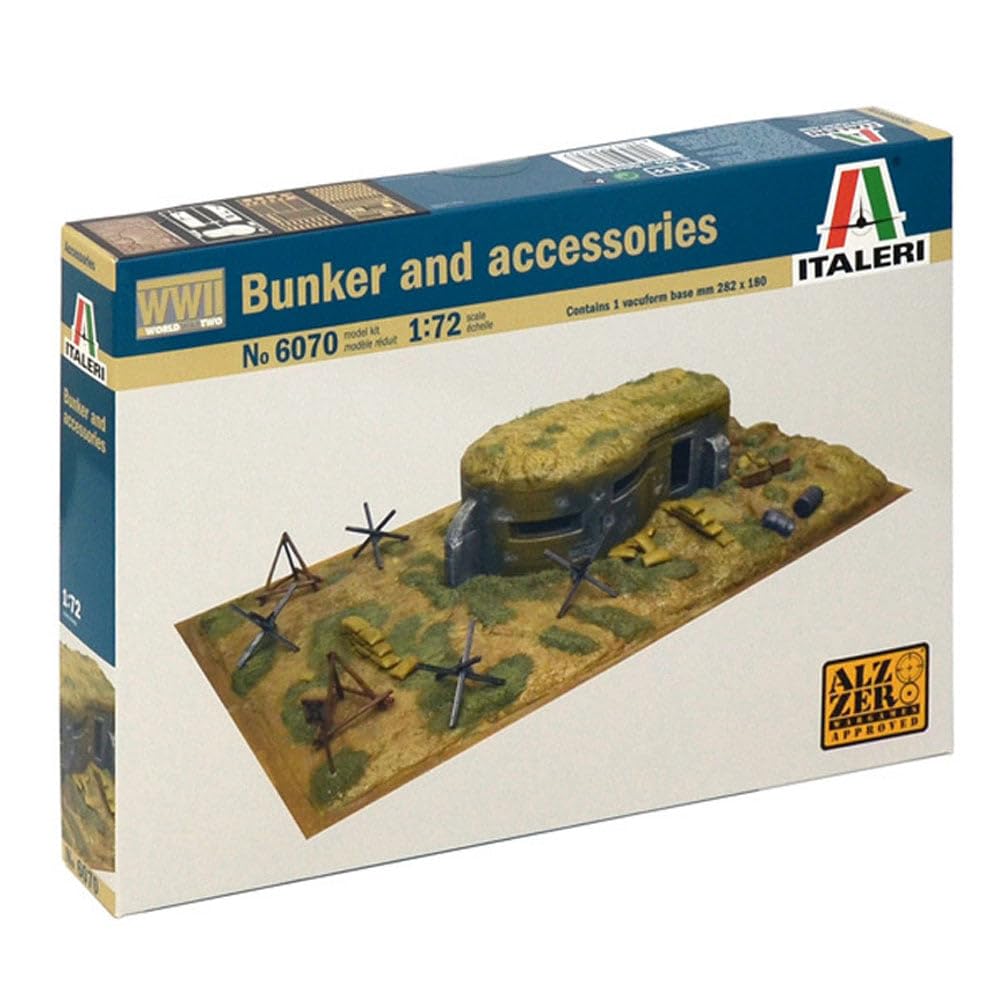 italeri-diorama-accessories-510006070-diorama-zubeh-r-1-72-wwii-bunker image 1