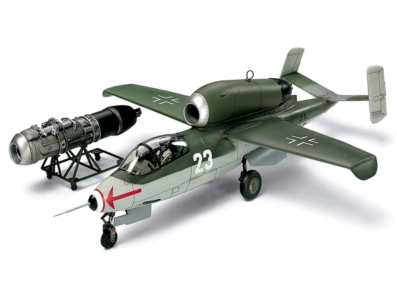 tamiya-61097-heinkel-he162a-2-salamander-flugzeugbausatz image 6