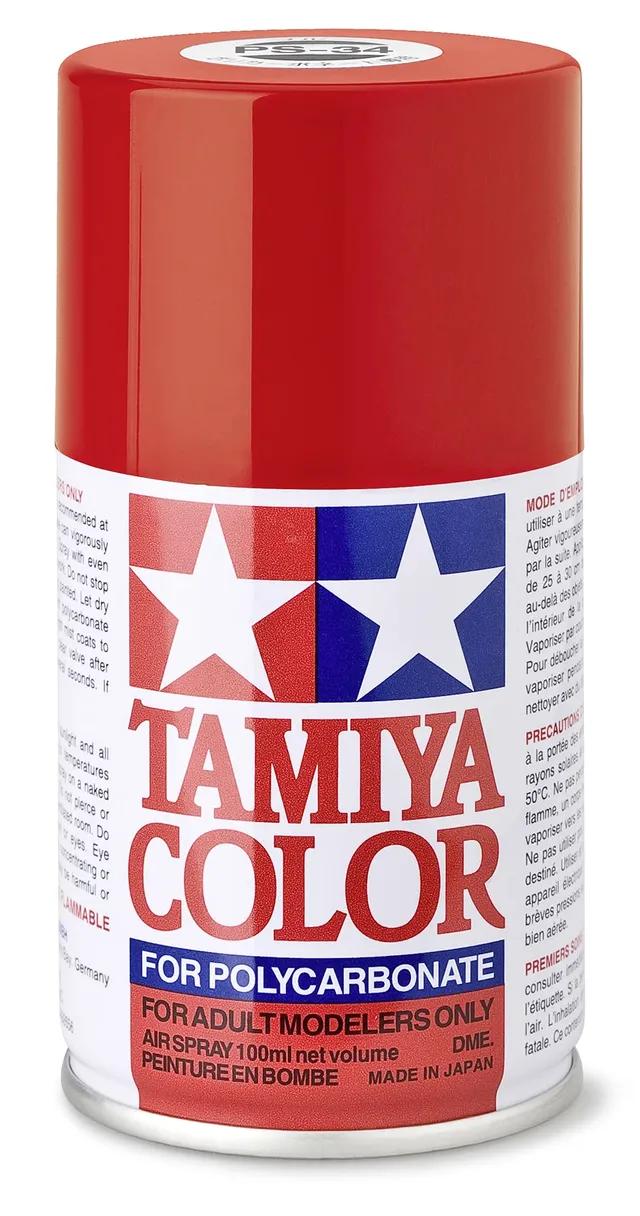tamiya-ps-34-hellrot-86034-100-ml-spr-hfarbe-polycarbonat image 1