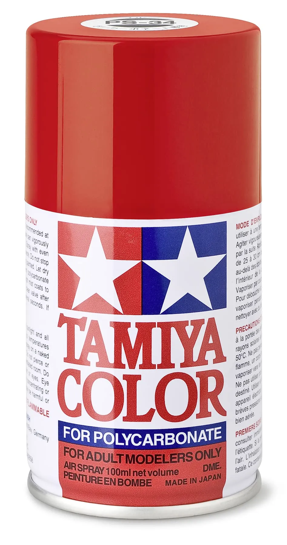tamiya-ps-34-hellrot-86034-100-ml-spr-hfarbe-polycarbonat image 1