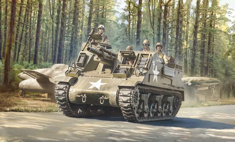 italeri-military-vehicles-m-7-priest-1-35-panzermodell-selbstfahrlafette image 2