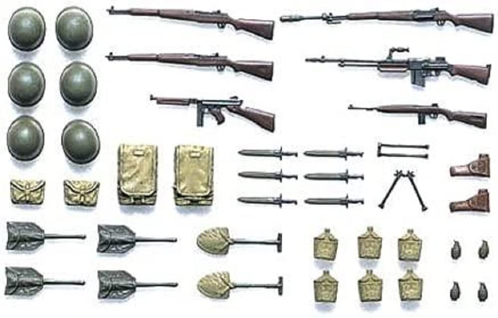 tamiya-35206-wwii-us-infanterie-diorama-set-1-35-waffen image 1