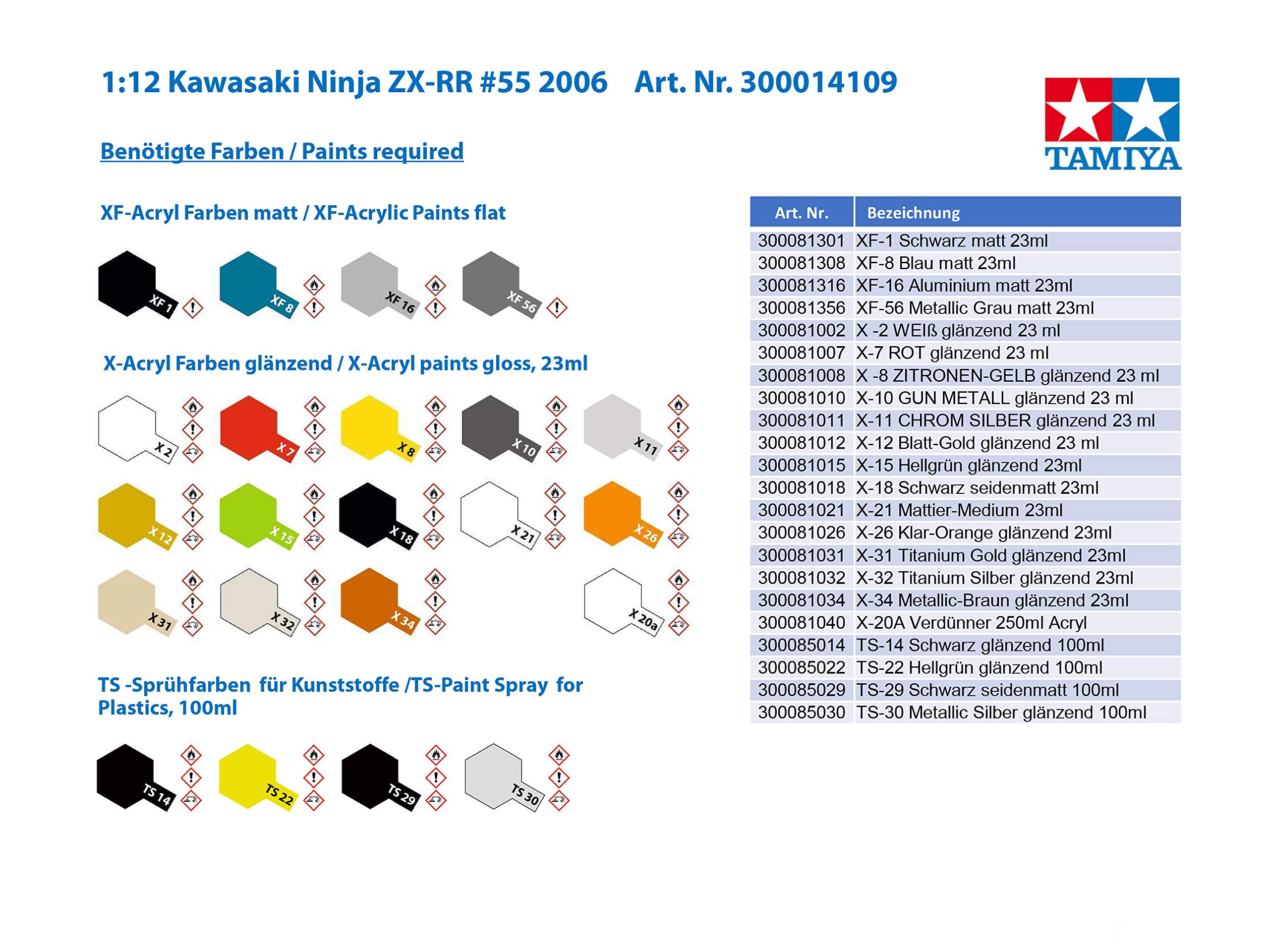 tamiya-14109-kawasaki-ninja-zx-rr-modellbausatz-gr-n image 3