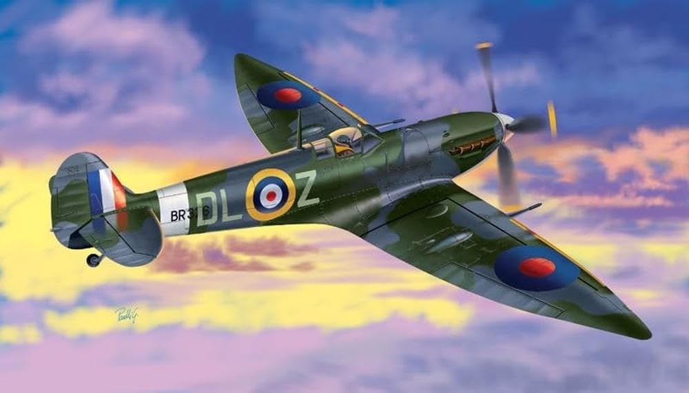 italeri-1307-spitfire-mk-vi-flugzeugmodell-1-72-klebebausatz image 2