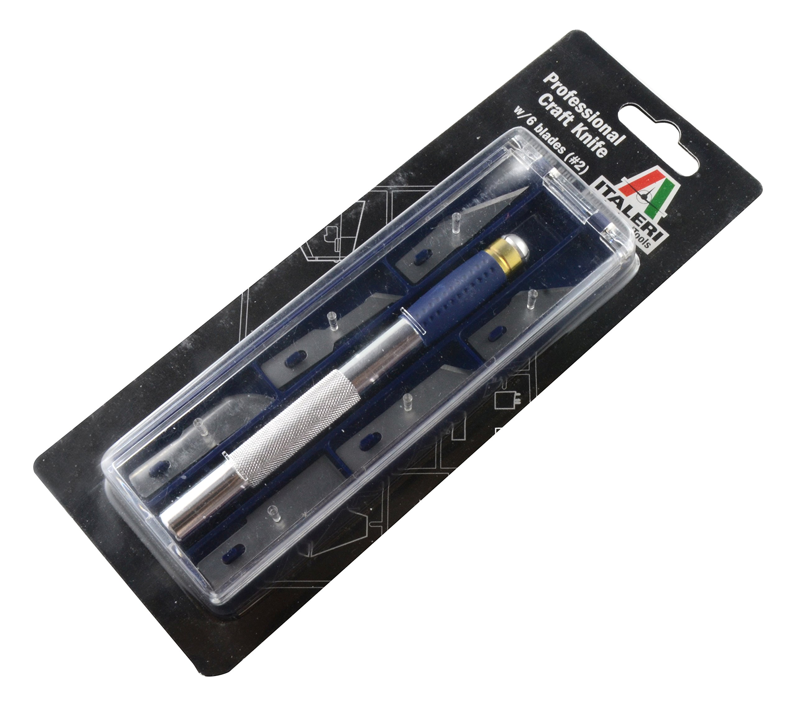 italeri-profi-bastelmesser-alu-mit-6-klingen-50822 image 1