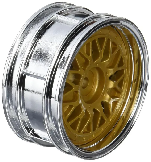 tamiya-300050548-porsche-taisan-felgen-26mm-chrom-gold-rc image 1