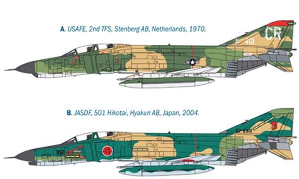 italeri-aircraft-f-4e-phantom-ii-flugzeug-1-48-4-versionen image 5