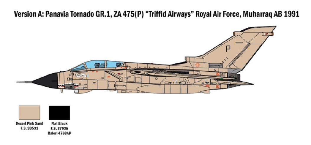 italeri-aircraft-2783s-tornado-gr-1-ids-modellbausatz-1-48-gulf-war image 7
