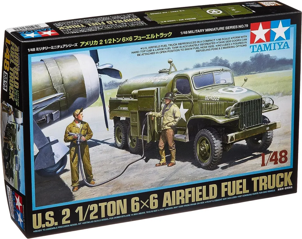 tamiya-32579-us-tankwagen-flugfeld-plastikbausatz-1-48 image 1