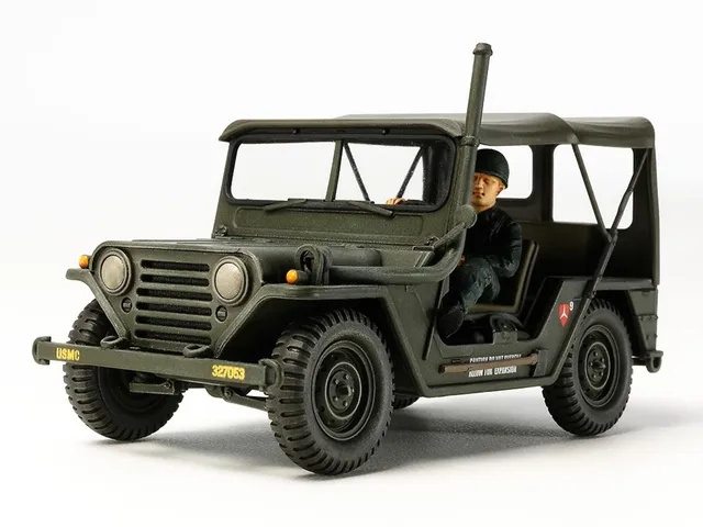 tamiya-us-m151a1-vietnam-1-35-milit-r-bausatz-35334 image 1
