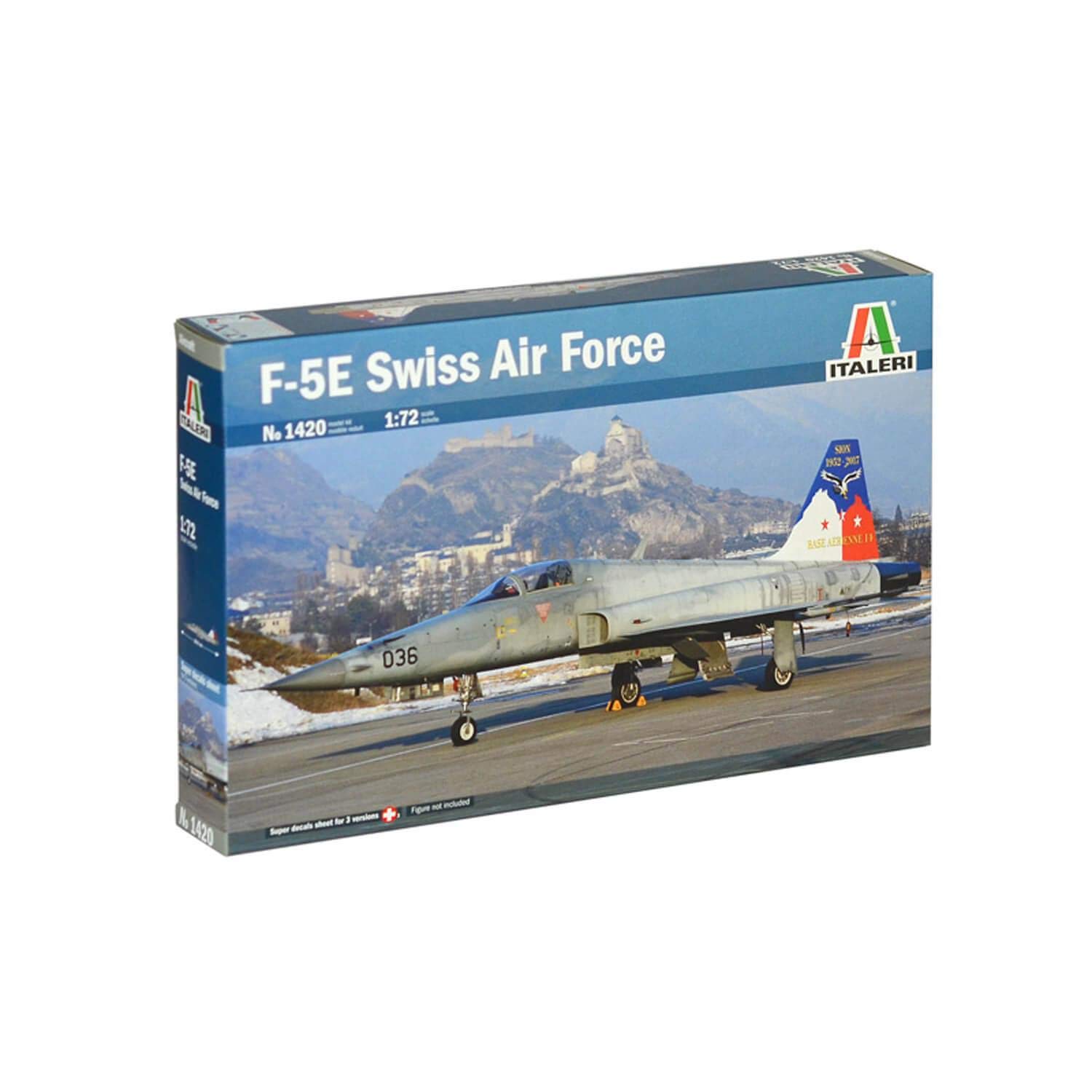 italeri-f-5e-swiss-air-force-flugzeug-1-72-1420s image 2