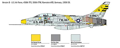 italeri-aircraft-f-100f-super-sabre-bausatz-1-72-jet image 6