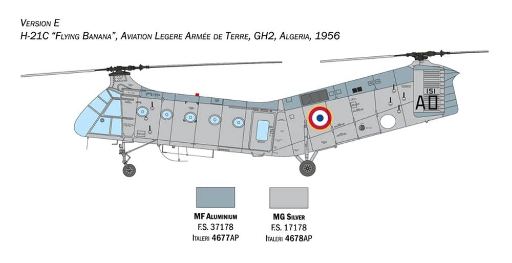 italeri-h-21c-flying-banana-gunship-hubschrauber-1-48 image 8