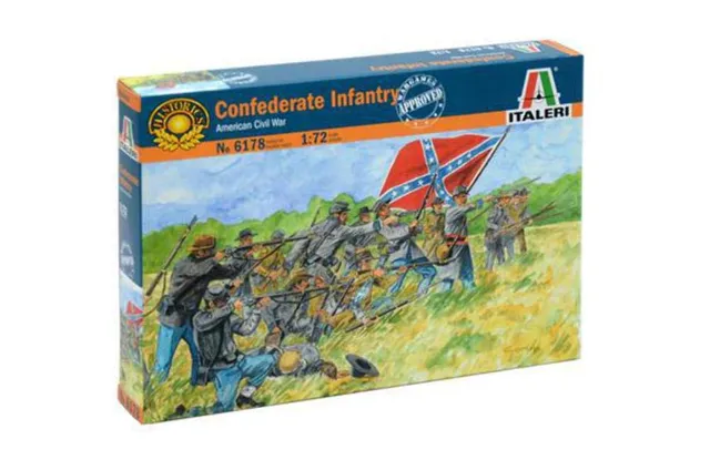 italeri-6178-confederate-infantry-figuren-1-72-50-st-ck image 1