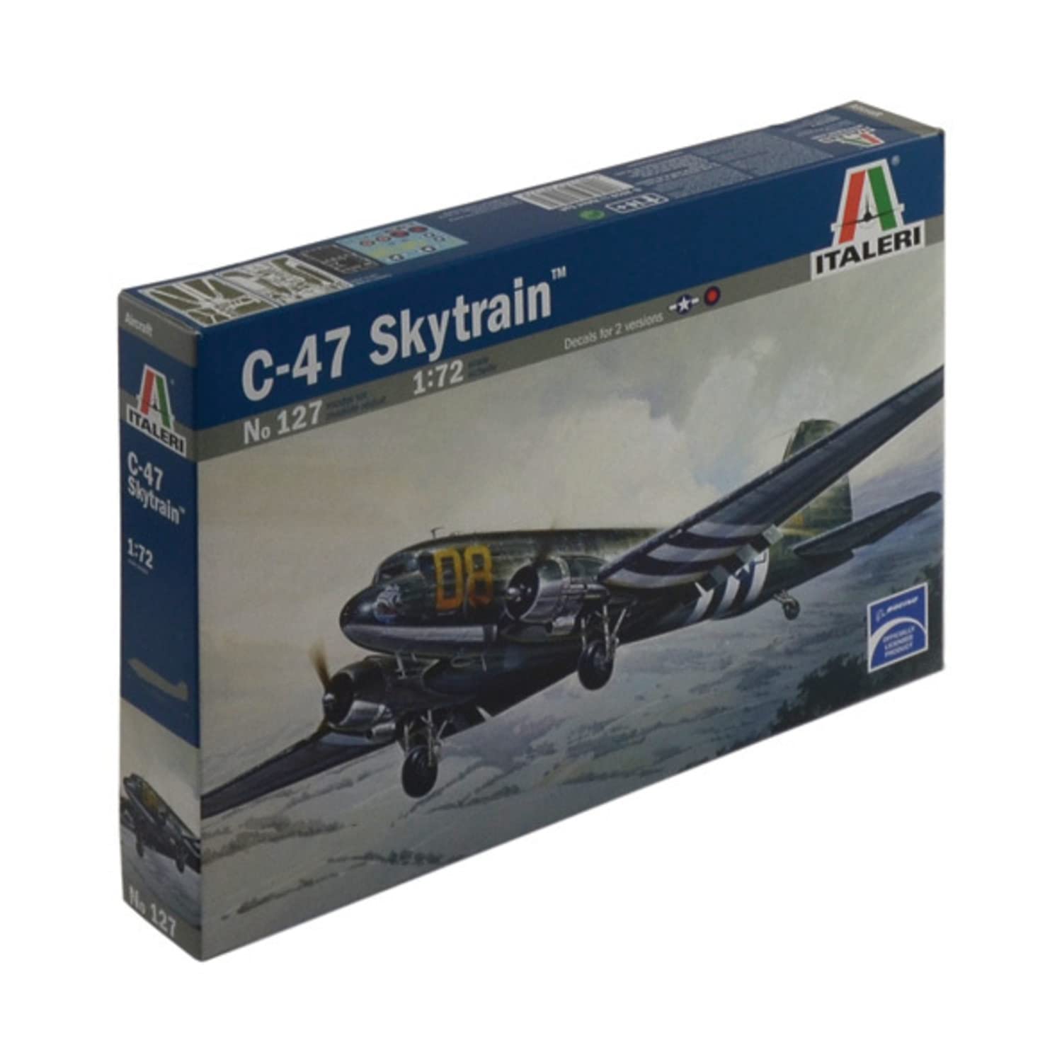 italeri-aircraft-c-47-skytrain-0127s-modellbausatz-1-72 image 1