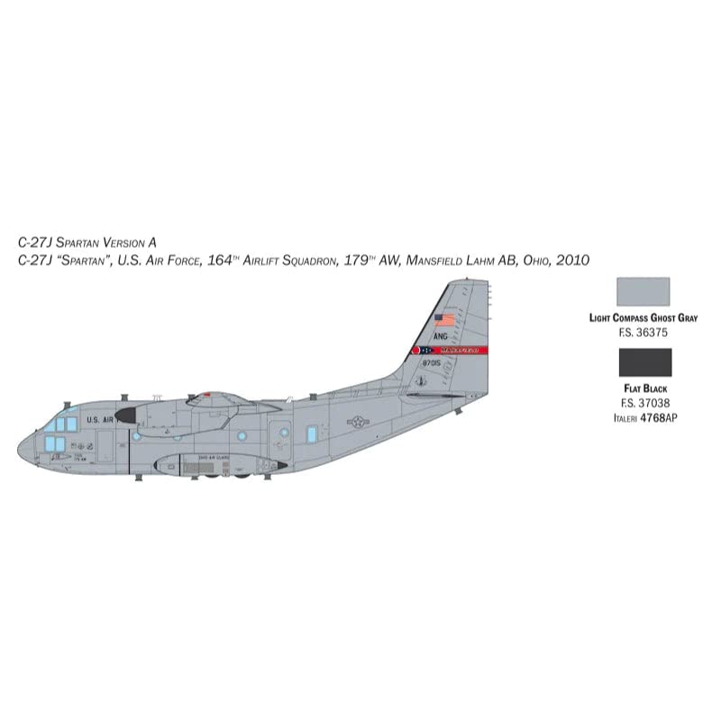 italeri-1450s-c-27j-spartan-flugzeug-1-72-bausatz image 4