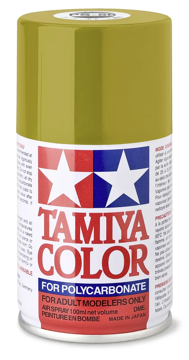tamiya-ps-56-senfgelb-polycarbonat-spr-hfarbe-100-ml image 1