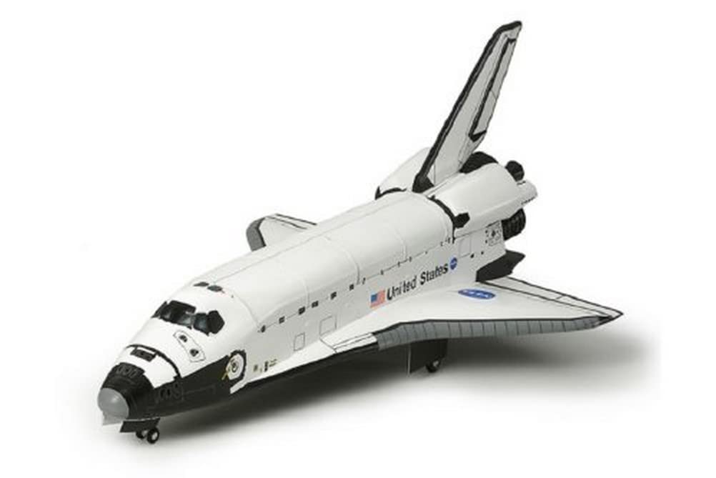 tamiya-60402-space-shuttle-atlantis-1-100-standmodell-silber image 1