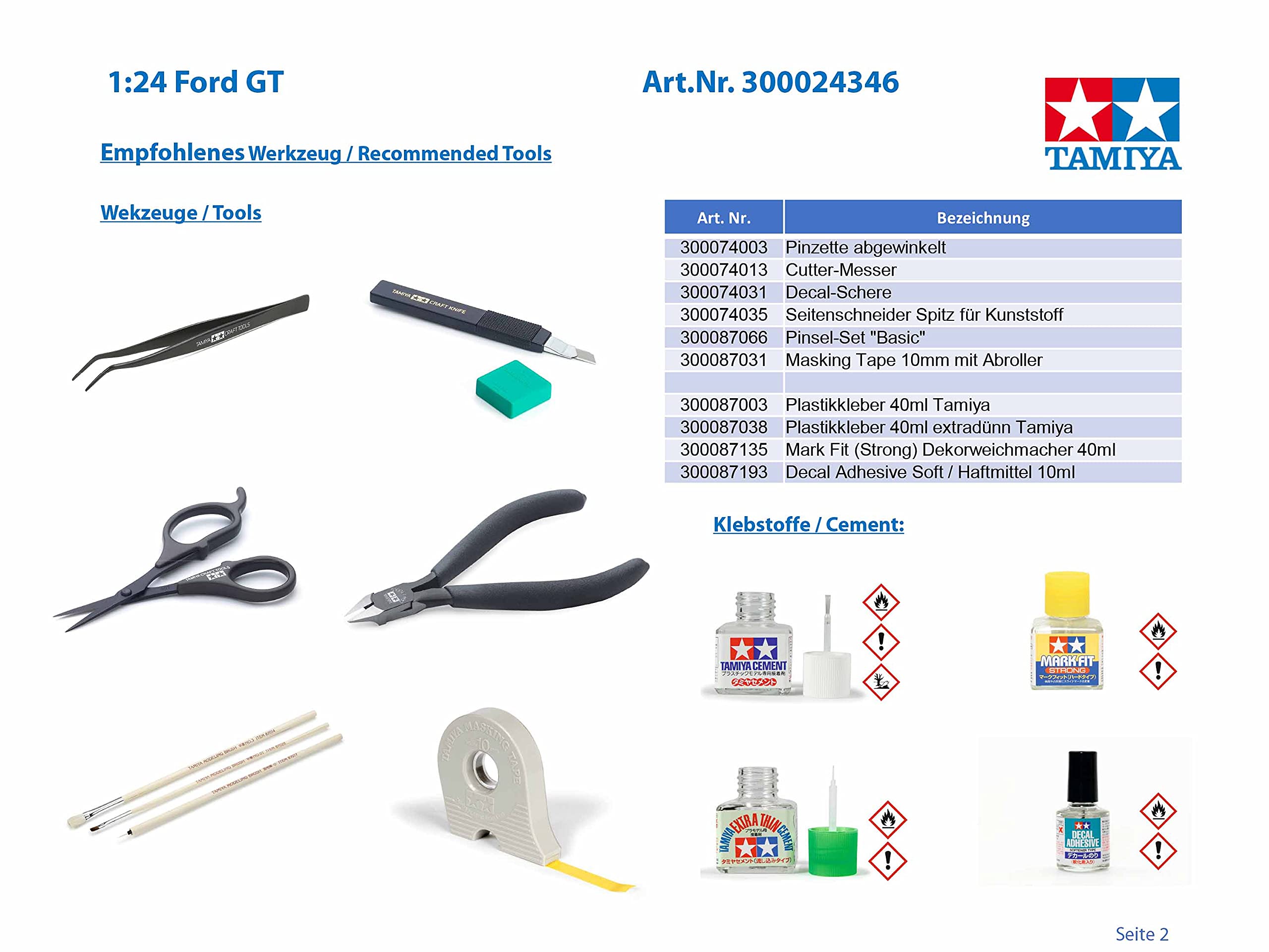 tamiya-24346-ford-gt-modellbausatz-1-24-unlackiert image 4