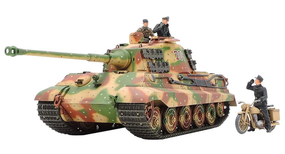 tamiya-1-35-k-nigstiger-ardennen-panzer-bausatz-mit-3-figuren image 1