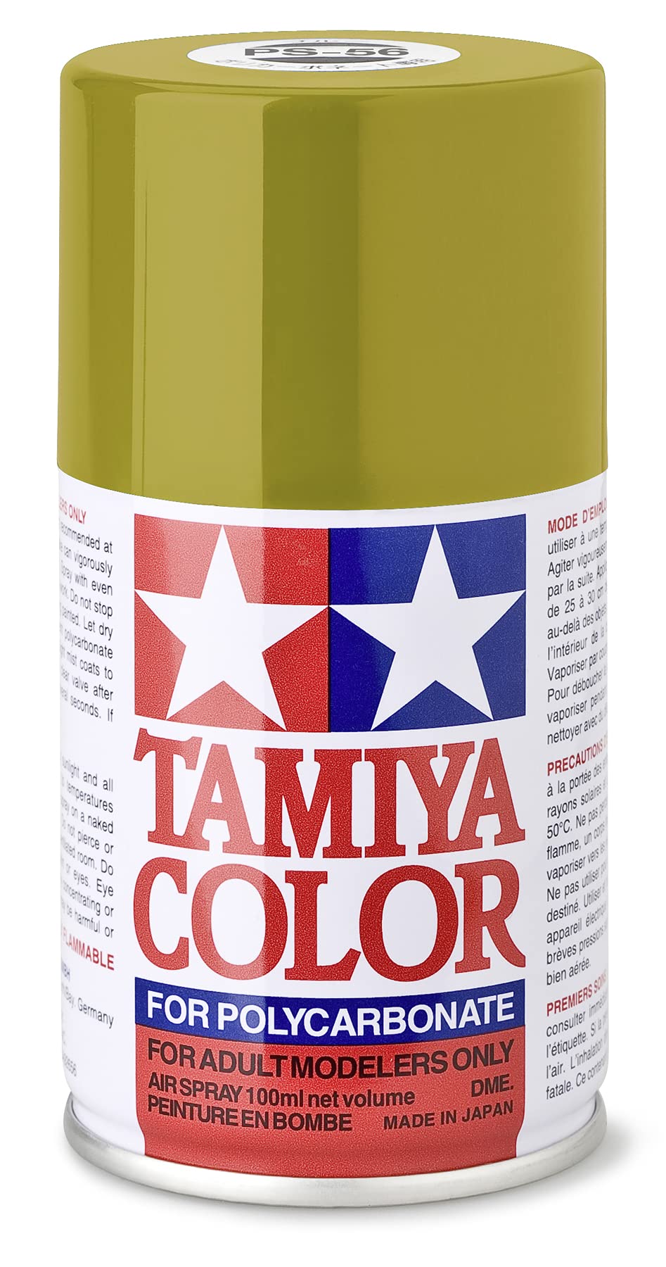tamiya-ps-56-senfgelb-polycarbonat-spr-hfarbe-100-ml image 1
