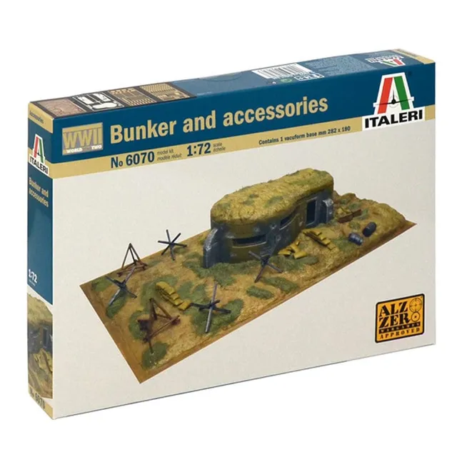 italeri-diorama-accessories-510006070-diorama-zubeh-r-1-72-wwii-bunker image 1