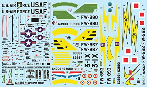 italeri-aircraft-f-100f-super-sabre-bausatz-1-72-jet image 4