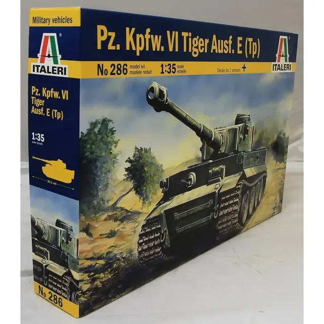 italeri-0286s-tiger-i-ausf-e-h1-panzer-bausatz image 1