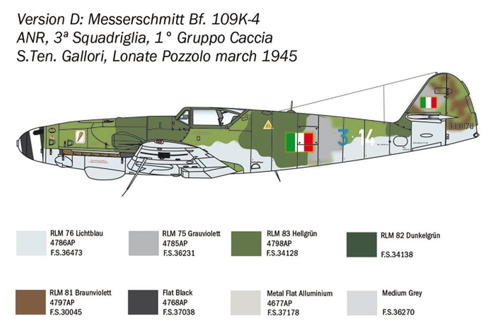 italeri-bf-109-k-4-modellflugzeug-1-48-aircraft-2805 image 7